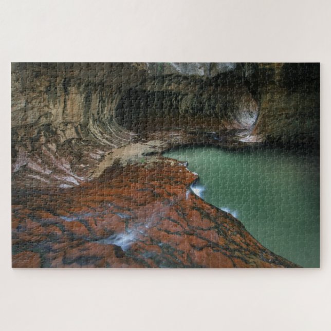 Left Fork | Zion National Park, Utah Jigsaw Puzzle (Horizontal)