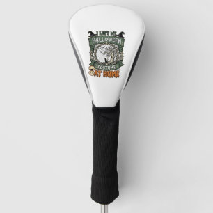 Left Halloween Costume Home Tree Cat Pumpkins_1 Golf Head Cover