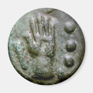 Left Hand Aes Grave Quadrans Magnet