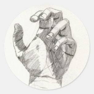 Left Hand (detail) stickers