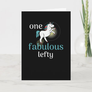Left Handed Gifts Lefty Left Hander Left Handed Card