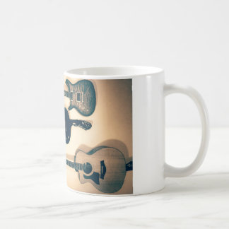 Left-handed guitars coffee mug