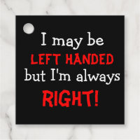Left Handed Humourous