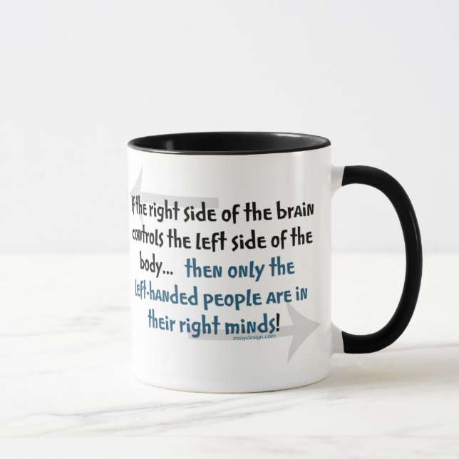 Left-handed people mug (Right)