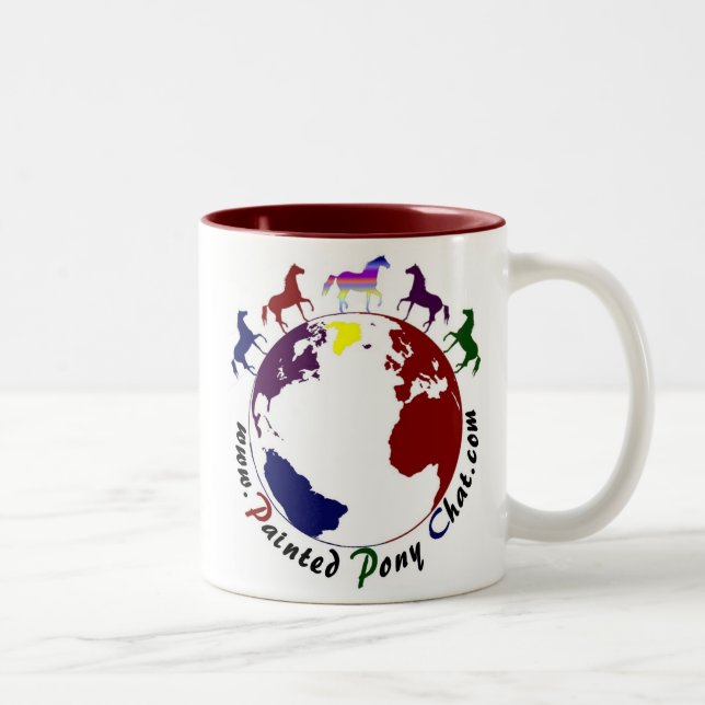 Left Handed Pony Chat Cup (Right)