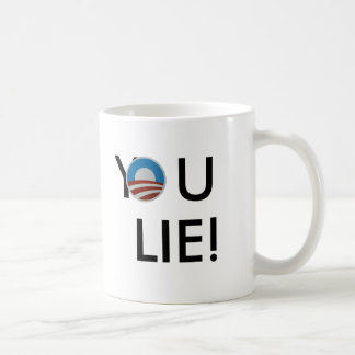Left-handed You Lie! Mug