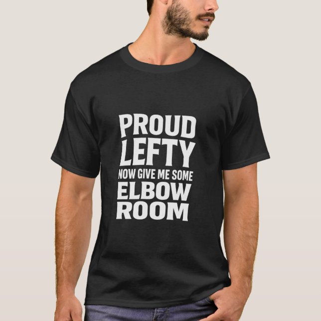 Left Handers Day Left Southpaw Pride Funny August  T-Shirt (Front)