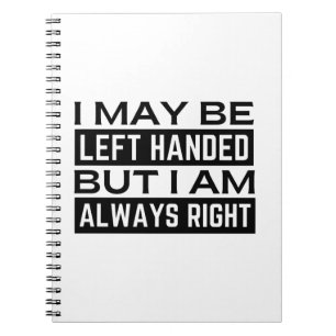 Left Hander's Notebook