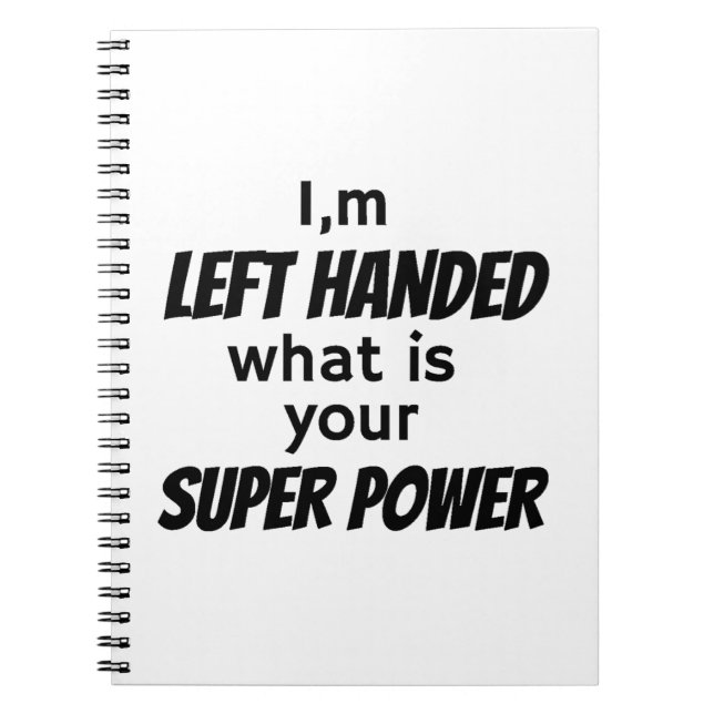 Left Hander's Notebook (Front)
