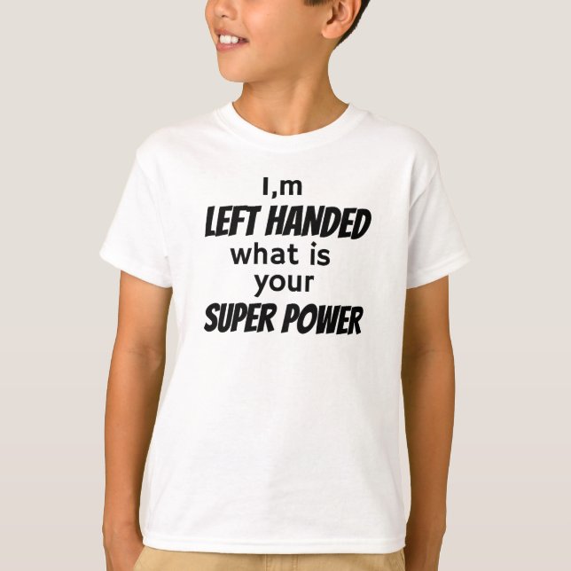 Left Hander's   T-Shirt (Front)