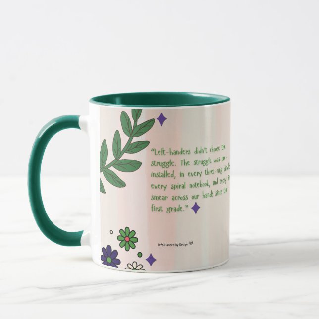 Left-Handers Unite - Mug (Left)