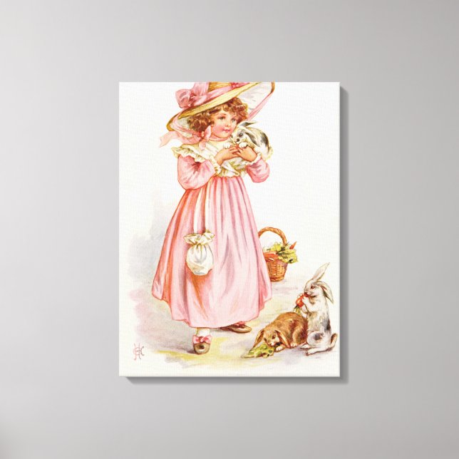 Left in Charge, 1920 Canvas Print (Front)