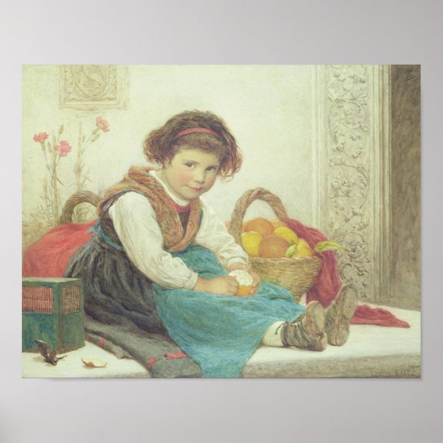 Left in charge poster (Front)