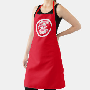 Left Three Story Pine Apron with Rough Branches in