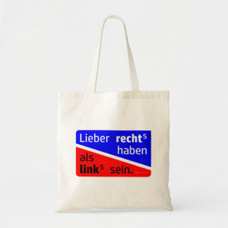 left tote bag