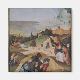 Left wing of the Triptych of the Temptation of Magnet