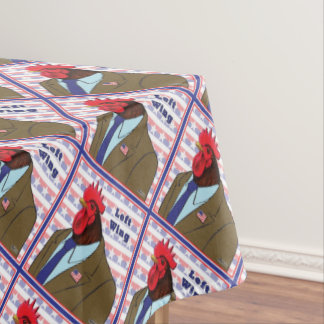 Left Wing Rooster Tablecloth