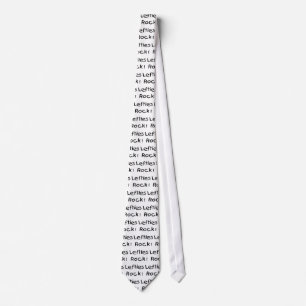 Lefties Rock Tie