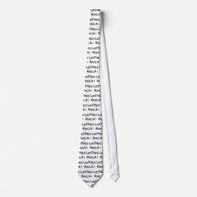 Lefties Rock Tie (Front)