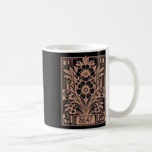 Leftist, 86 47 Anti Trump, Floral Feminist Coffee Mug