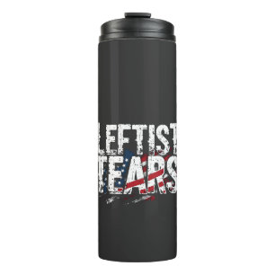 Leftist Tears Liberal Democrats Kamal Harris  Thermal Tumbler