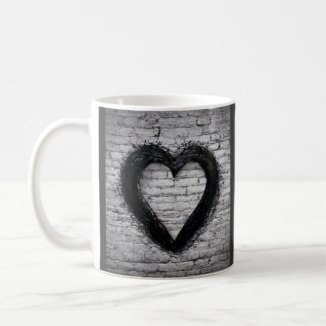 Leftover heart, No 02 Coffee Mug (Left)