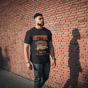 Leftover Walk of Shame - Funny Thanksgiving Food Tri-Blend Shirt