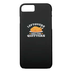 Leftovers Are For Quitters, Thanksgiving Madness E Case-Mate iPhone Case