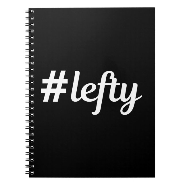 # Lefty Left Hander's Notebook (Front)