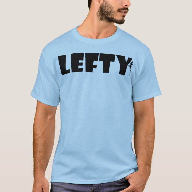 Lefty Lizard T-Shirt (Front)