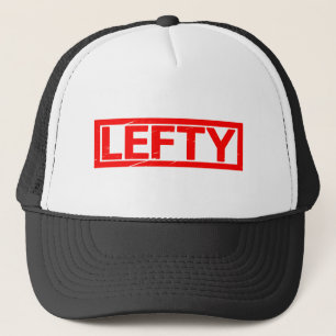 Lefty Stamp Trucker Hat