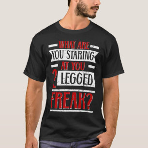 Leg Amputee Awareness Amputation Support Wheelchai T-Shirt