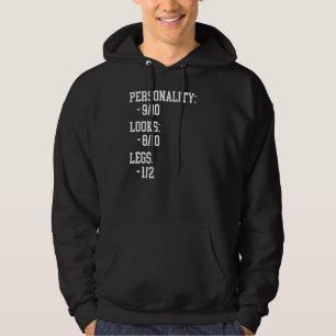 Leg Amputee Humour Amputation Support Joke Hoodie