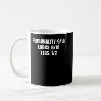 Leg Amputee Humour Funny Amputation Gift Coffee Mug