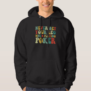 Leg Amputee  Prosthetic Leg Amputation Graphic Pok Hoodie