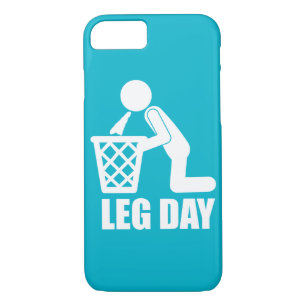 Leg Day - Bodybuilding Workout - Puke Case-Mate iPhone Case