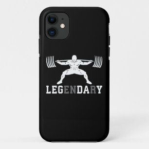 Leg Day - Legendary - Squat - Gym Inspirational Case-Mate iPhone Case