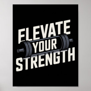 Leg Press Exercise Bodybuilding Fitness Workout Gy Poster