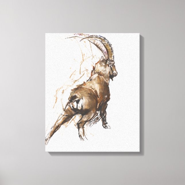 Leg Stretch Canvas Print (Front)