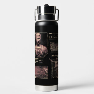Legacy - Brutalist Streetwear Design Water Bottle