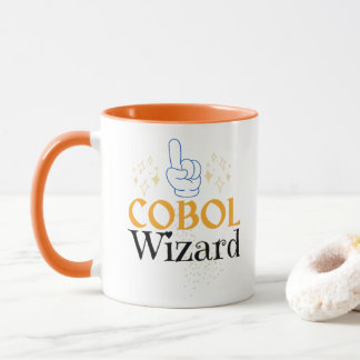 Legacy Cobol Programming Language Wizard  Mug