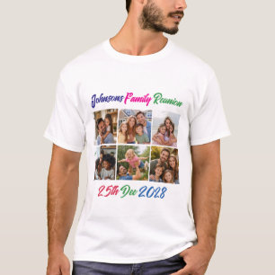 Legacy Family Memory Snapshot Collage Tee