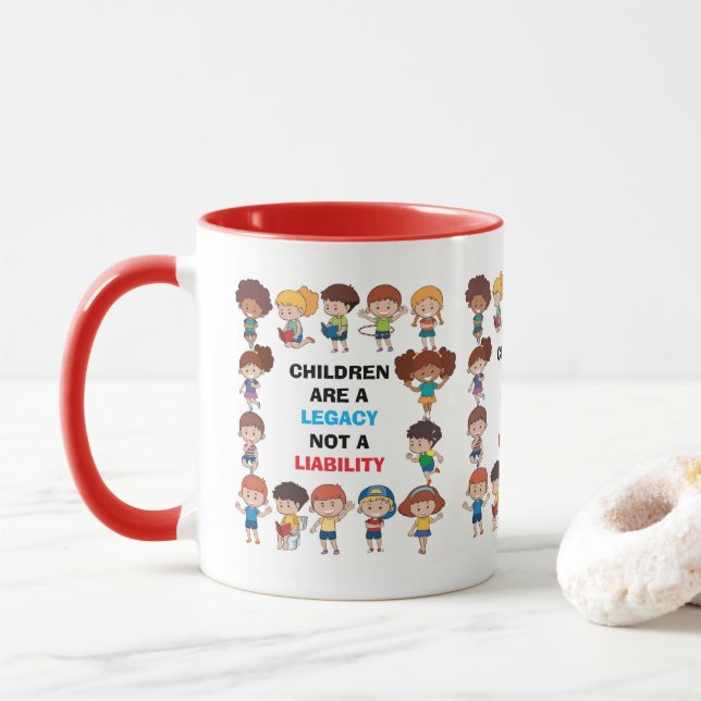 "Legacy Not Liability" Mug (With Donut)