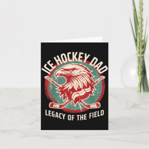 Legacy Of The Field - Retro Ice Hockey Dad Card