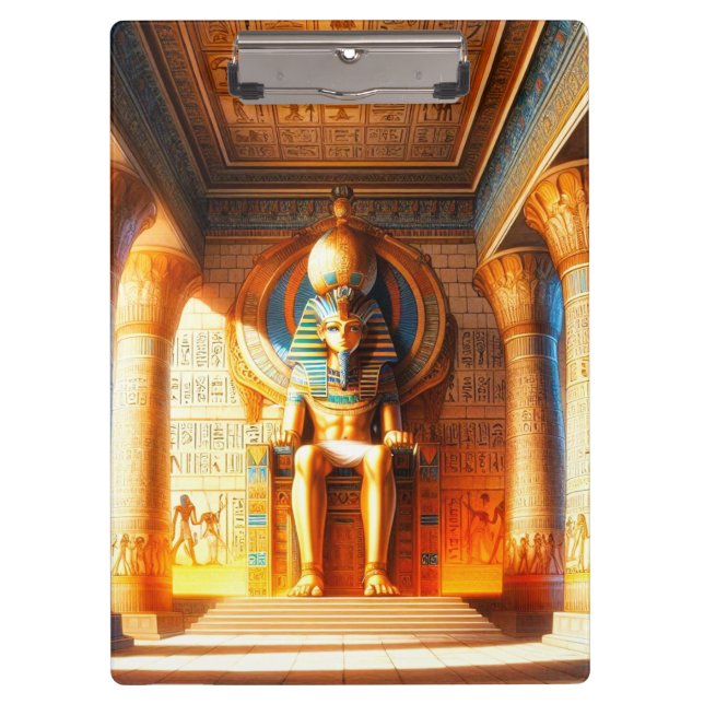  Legacy of the Pharaohs – 4D Anime Hieroglyphic Clipboard (Front)