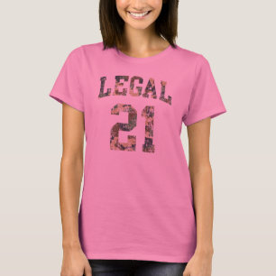 Legal 21 funny birthday T-Shirt