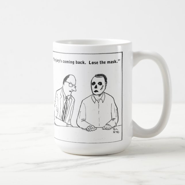 Legal advice coffee mug (Right)