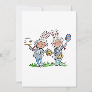 Legal Bunnies Invitation