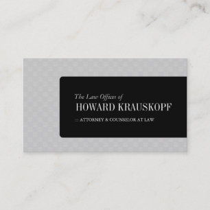 Legal Business Cards