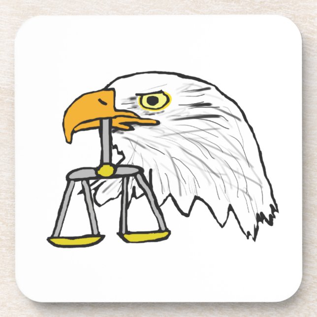 Legal Eagle Coaster (Front)